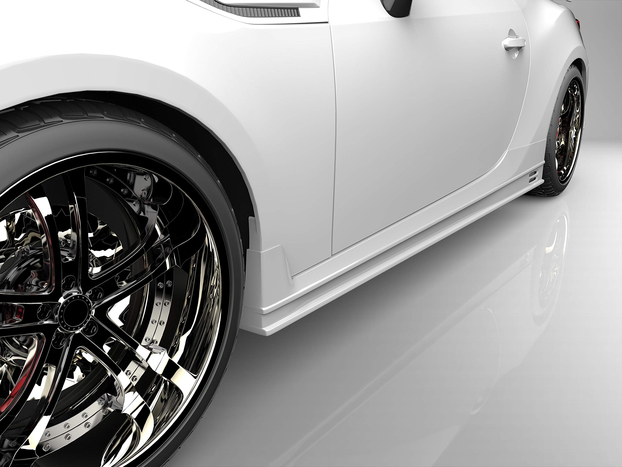 Amazon | EUROU BRZ ZC6 後期 フロントアンダースポイラー サイド